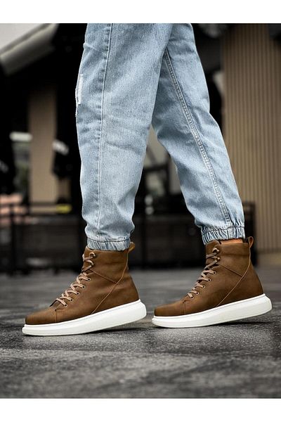Wovna High Sole Shoes Mink