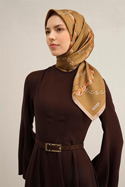 Armine Κασκόλ από καθαρό μετάξι με κλασικό σχέδιο 9346D 39