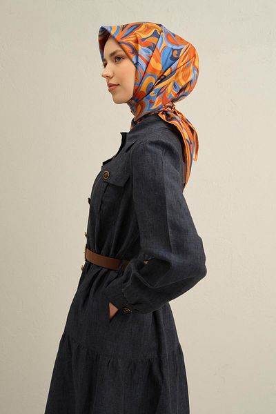 Armine Φουλάρι με σχέδιο Pure Silk Twill 9323 54