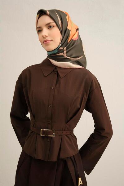 Armine Κασκόλ Sura από καθαρό μετάξι με σχέδιο 9317- 82