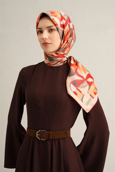 Armine Φουλάρι με σχέδιο Pure Silk Twill 9329- 02