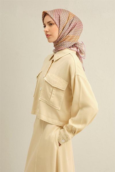 Armine Eșarfă Sura din mătase pură cu model 9319- 82