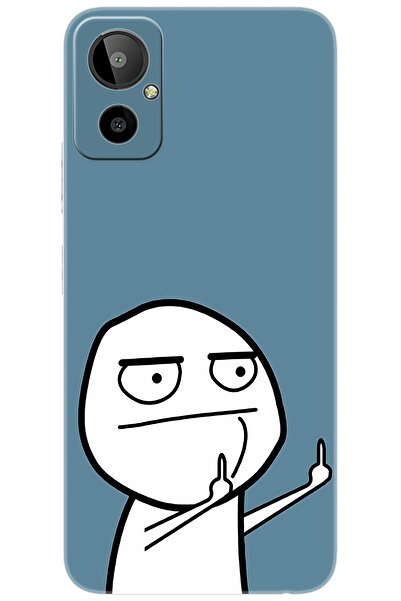 General Mobile GM 23 SE (G314) Uyumlu Kılıf Desen Baskılı Silikon Cute STK:10...