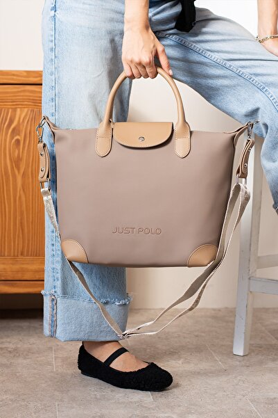 Just Polo حقيبة يد وكتف نسائية للموسم الجديد مقاس 28 × 31 سم JustPolo TYC00ET...