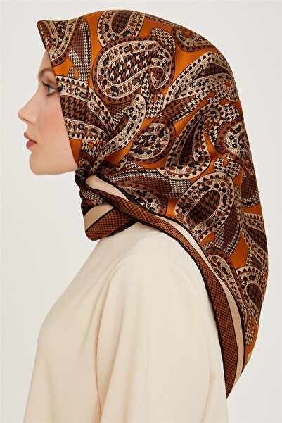 Armine Twill Pure Silk Scarf 9208D 08