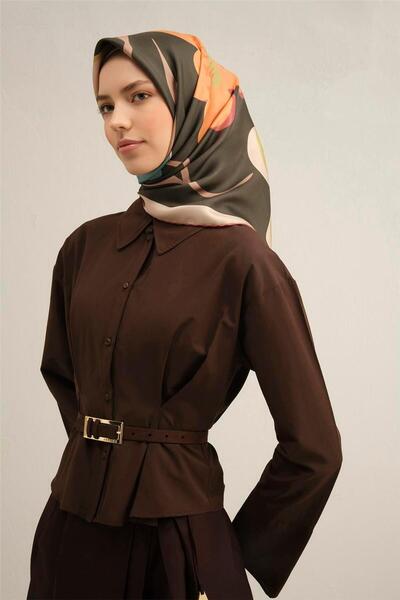 Armine Κασκόλ Sura από καθαρό μετάξι με σχέδιο 9317- 82