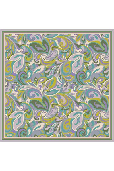 Armine Desenli Saf Ipek Sura Eşarp 9323- 84