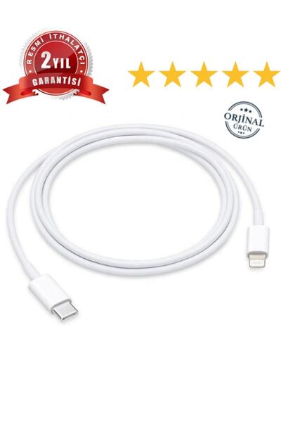 Iphone Tüm Modellerle Uyumlu Hızlı Şarj Kablosu 1 Metre Lightning Typc-e Resmi Ithalatçı Garantisi