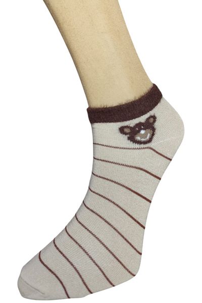 marufshop Дамски пухкави еластични ботуши с весели шарки, 3 броя