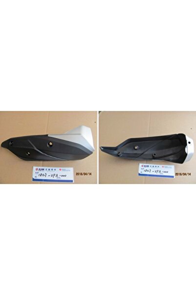 SYM Jet 14 125 Ie Euro 4 Susturucu Kaplaması / Egzost Muhafazası Gri Kapaklı ...