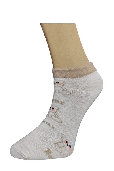 marufshop Дамски пухкави еластични ботуши с весели шарки, 3 броя