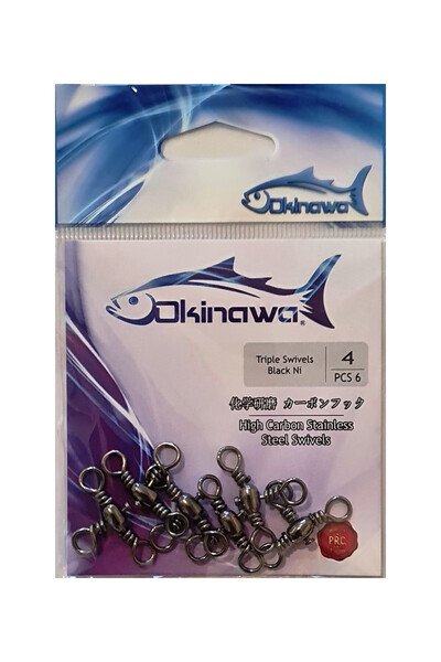 Okinawa T Fırdöndü Black Nickel