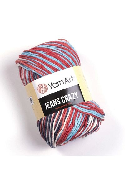 Yarnart Τζιν Crazy Marbled Χειροποίητο Πλεκτό Νήμα Marbled-7208