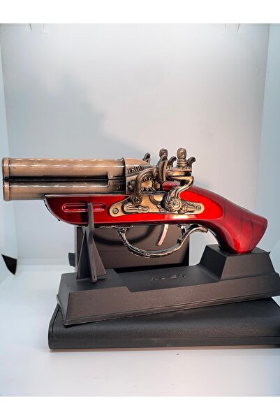 PNP ANTİKA GÖRÜNÜMLÜ TABANCA ŞEKLİNDE RÜZGAR ÇAKMAĞI SİLAH ÇAKMAK