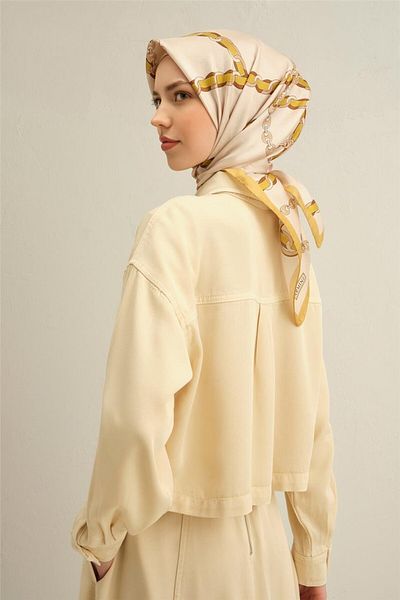 Armine Μη απορροφητικό μεταξωτό κασκόλ Surah Model 9346-33