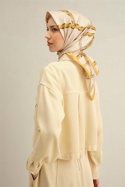 Armine Μη απορροφητικό μεταξωτό κασκόλ Surah Model 9346-33
