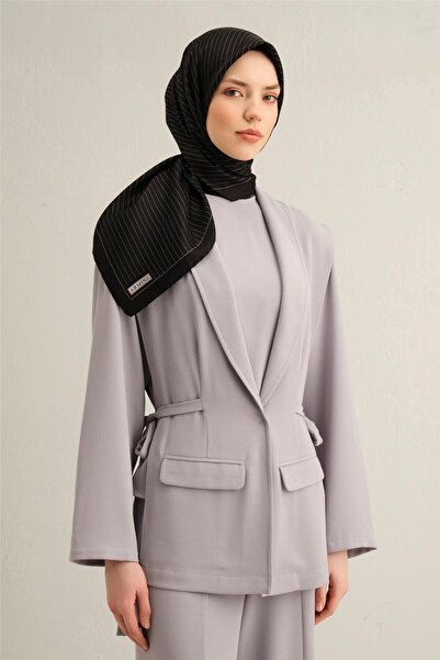 Armine Κλασικό Με σχέδιο Καθαρό Κασκόλ Μετάξι Σούρα 9348D 34