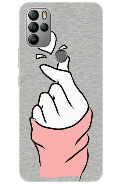 General Mobile GM 21 PRO (G700/G701) Uyumlu Kılıf Desen Baskılı Silikon Parma...