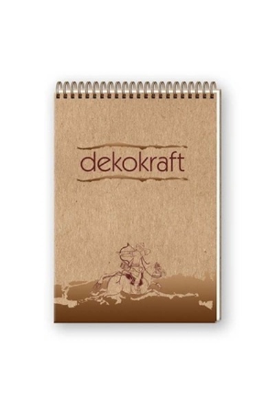 KESKİN COLOR KESKİN BLOKNOT DEKOKRAFT A5 SPİRALLİ 80 YP. KARELİ