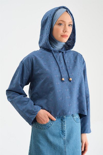 Armine Sweat Indigo Brode - 23Y3139