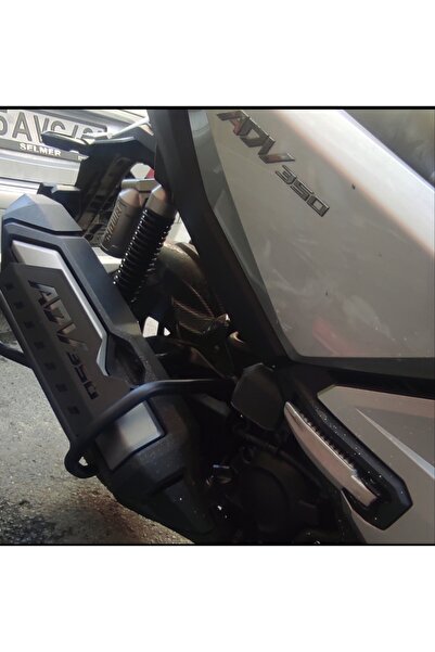 Honda Mototim Adv 350 / 2023 ve 2024 modele uyumlu Egzoz Koruma Demiri Siyah
