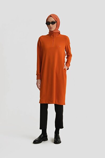 Armine Sweat Tunik Ortd412 Oranj