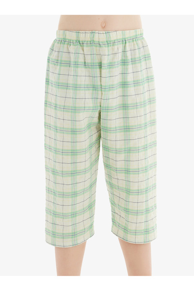 Blackspade Erkek Çocuk Kapri 40754 - Kare Desenli