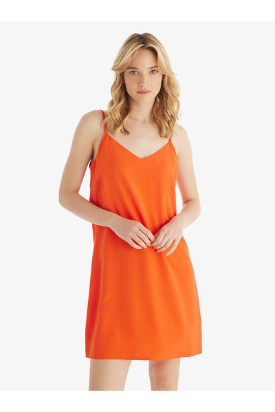 Blackspade Orange Women's Nightgown 60532
