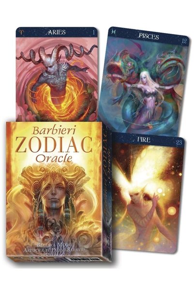 Bıyıklı Tobacco Barbieri Zodiac Oracle Tarot Kartı