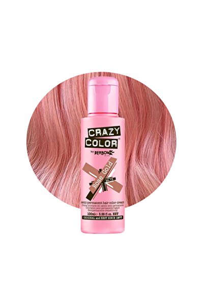 Crazy Color صبغة شعر معدنية - صبغة مؤقتة نباتية وخالية من القسوة لجميع أنواع ...