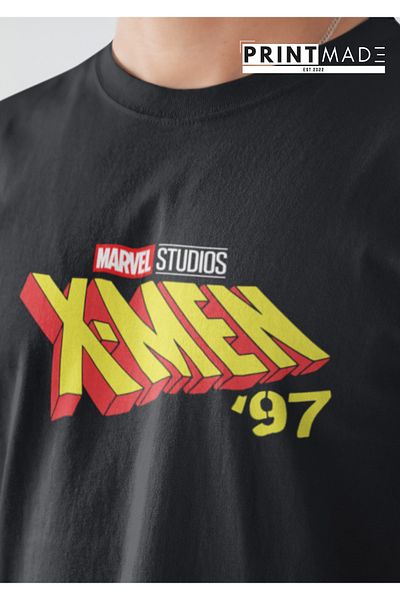 printtmade Tricou imprimat de înaltă calitate X-MEN' 97 Crew Neck