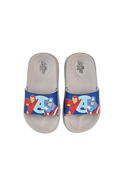 URBAN HAUL UrbanHaul Avengers Patterned Non-Slip Sole Boys' Slider Suitable for Daily Use