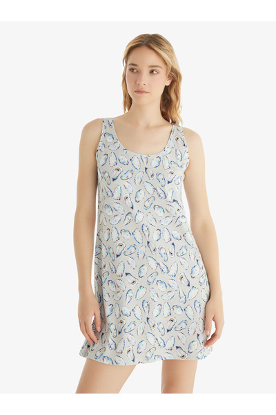 Blackspade Kadın Gecelik 60542 - Desenli