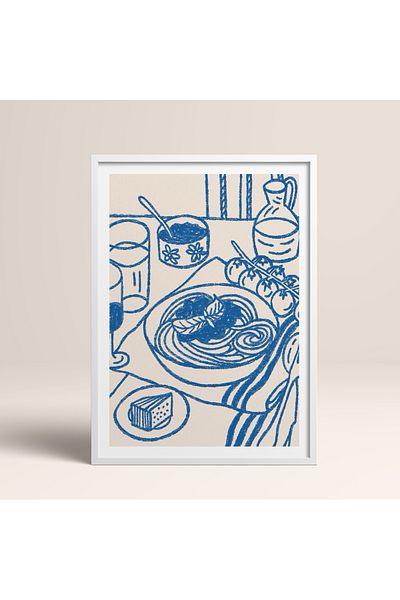 HOMEPACK Pictură cu un singur cadru din lemn Pictură poster dintr-o bucată TK/876