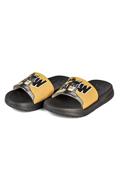 URBAN HAUL UrbanHaul Batman Patterned Non-Slip Sole Boys' Slider Suitable for Daily Use