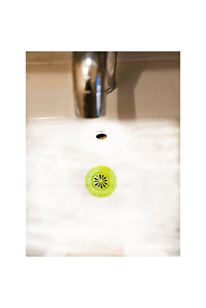 Miss Flora 24 adet Lavabo ve Küvet Süzgeçi- Yeşil elma Kokulu 24 adet