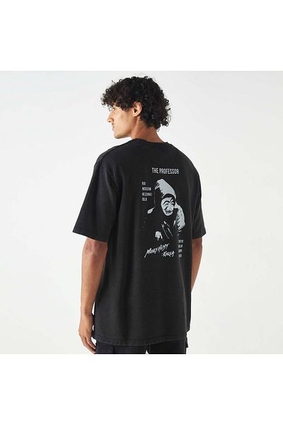 SP Characters Money Heist Print Crew Neck T-shirt With Short Sleeves