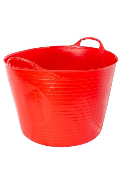 Red Gorilla غوريلا حمراء - أحواض وأحواض سوداء معاد تدويرها - كبيرة 38 لترًا ب...