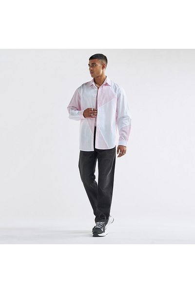 FAV Panelled Shirt With Long Sleeves