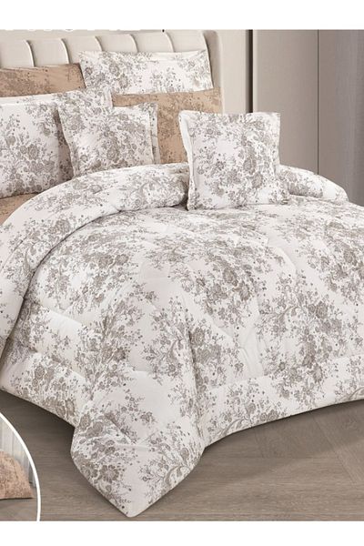 smart home Double-sided comforter set, 5-piece bed sheet, 5-piece comforter, 100% cotton, 180X230cm bed sheet