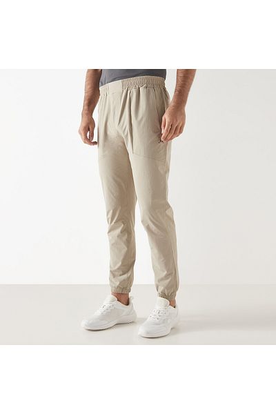Adot Joggers With Elasticated Waistband And Pockets
