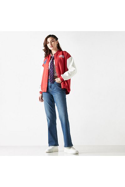 Lee Cooper Mid Rise Jeans With Button Closure