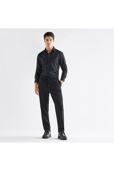 FAV Dress Shirt With Embroidered Panel