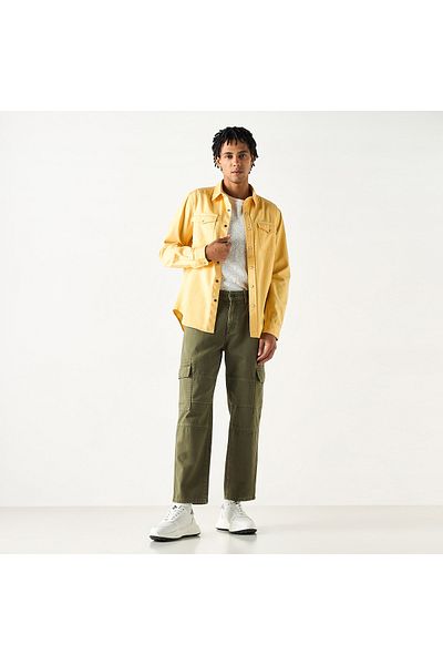 Lee Cooper Regular Fit Shirt With Long Sleeves And Pockets