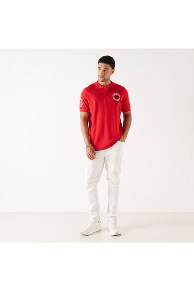 ECKO Unltd Logo Embroidered Polo T-shirt
