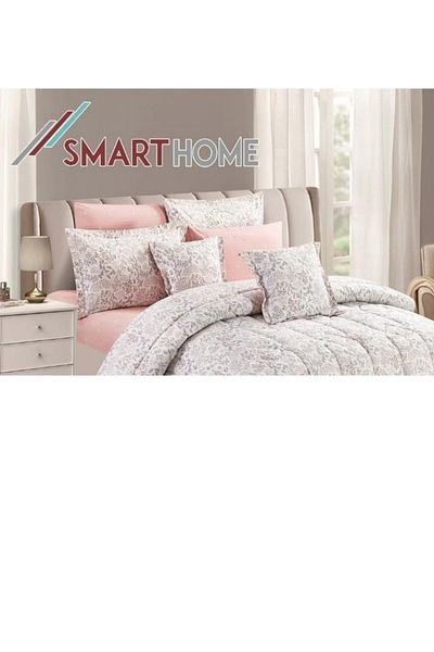 smart home Double quilt set, two-sided mattress, consisting of 8 pieces, Hotel comforter 8 pcs , Cotton 100%