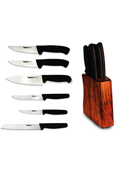 Sinerji Silver Bloklu Bıçak Seti 6+1