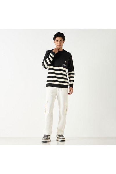 Starter Striped Sweatshirt With Long Sleeves
