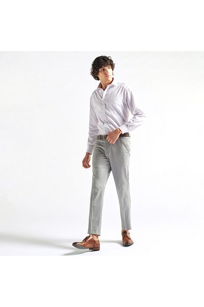 FAV Checked Shirt With Chest Pocket And Long Sleeves