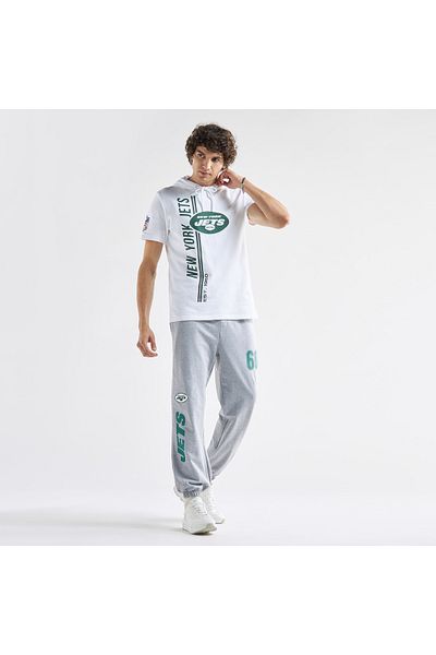 FAV New York Jets Print Joggers With Elasticated Waistband And Pockets